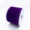 Designer's Shop WR 63-5032 2.5” x 10 yard Holiday Velvet Purple wired edge ribbons